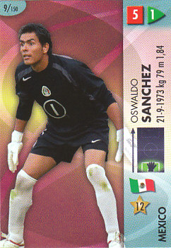 Oswaldo Sanchez Mexico Panini World Cup 2006 #9